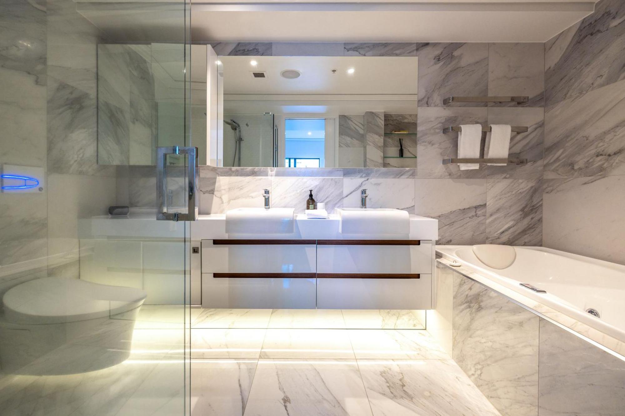 The Quays - Auckland Viaduct Apartment Bagian luar foto