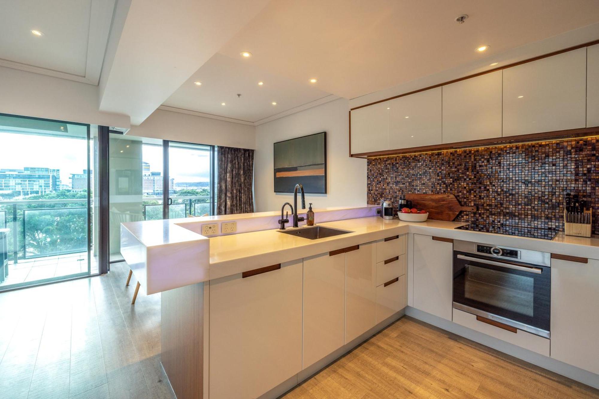 The Quays - Auckland Viaduct Apartment Bagian luar foto